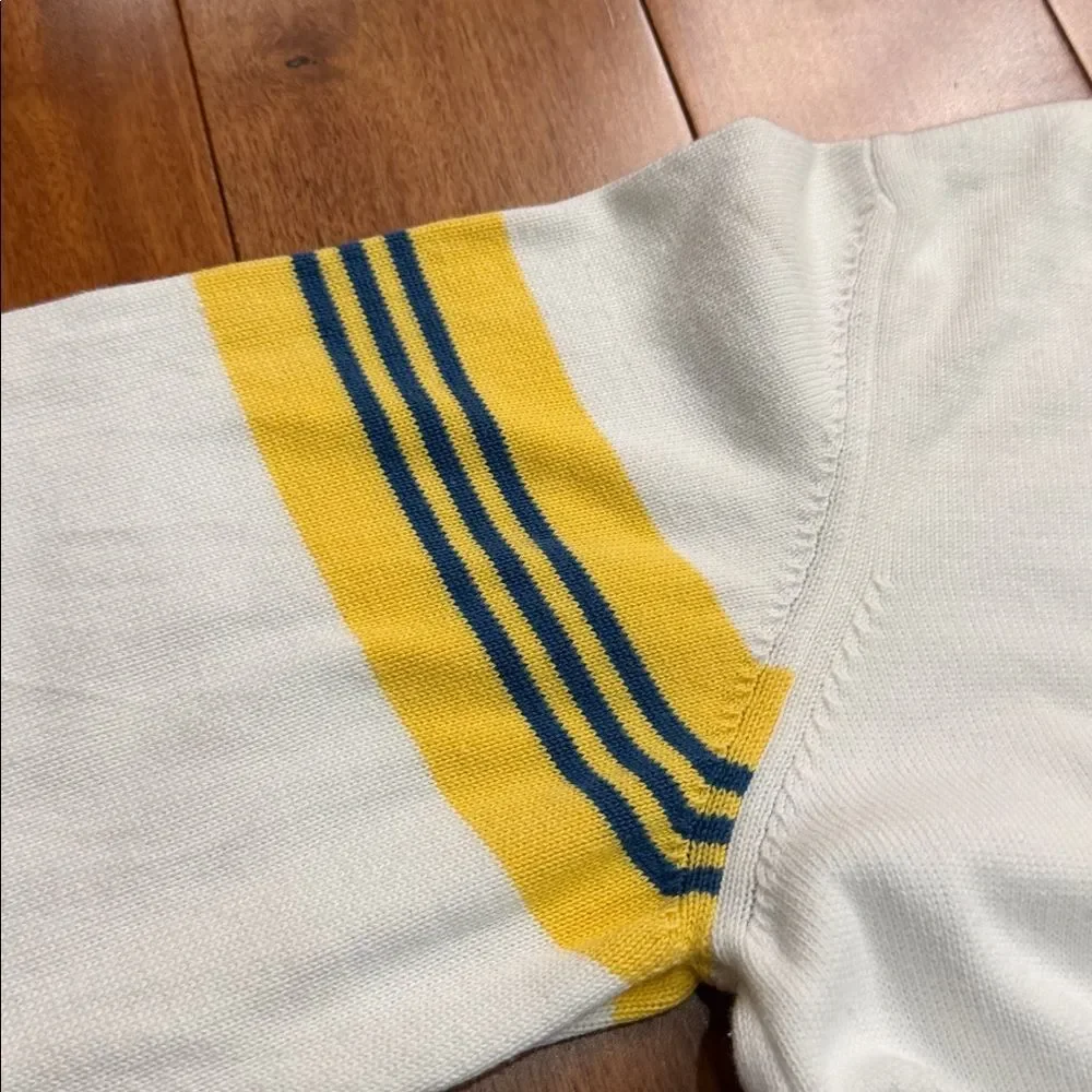 Burberry Vintage‎ Y2K crewneck sweater with the Equestrian Knight strips Size 8